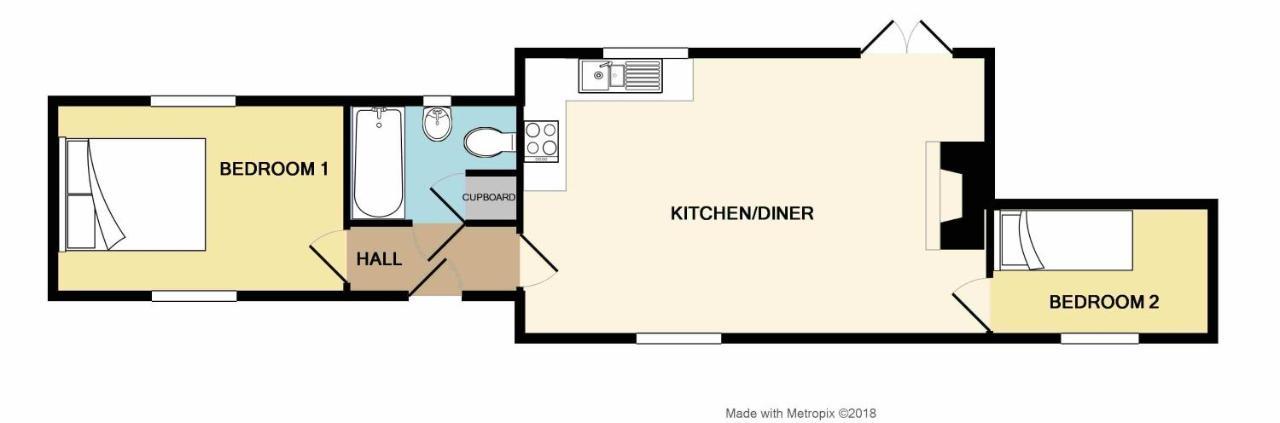 Laburnum Holiday Cottage Tunstead  ภายนอก รูปภาพ